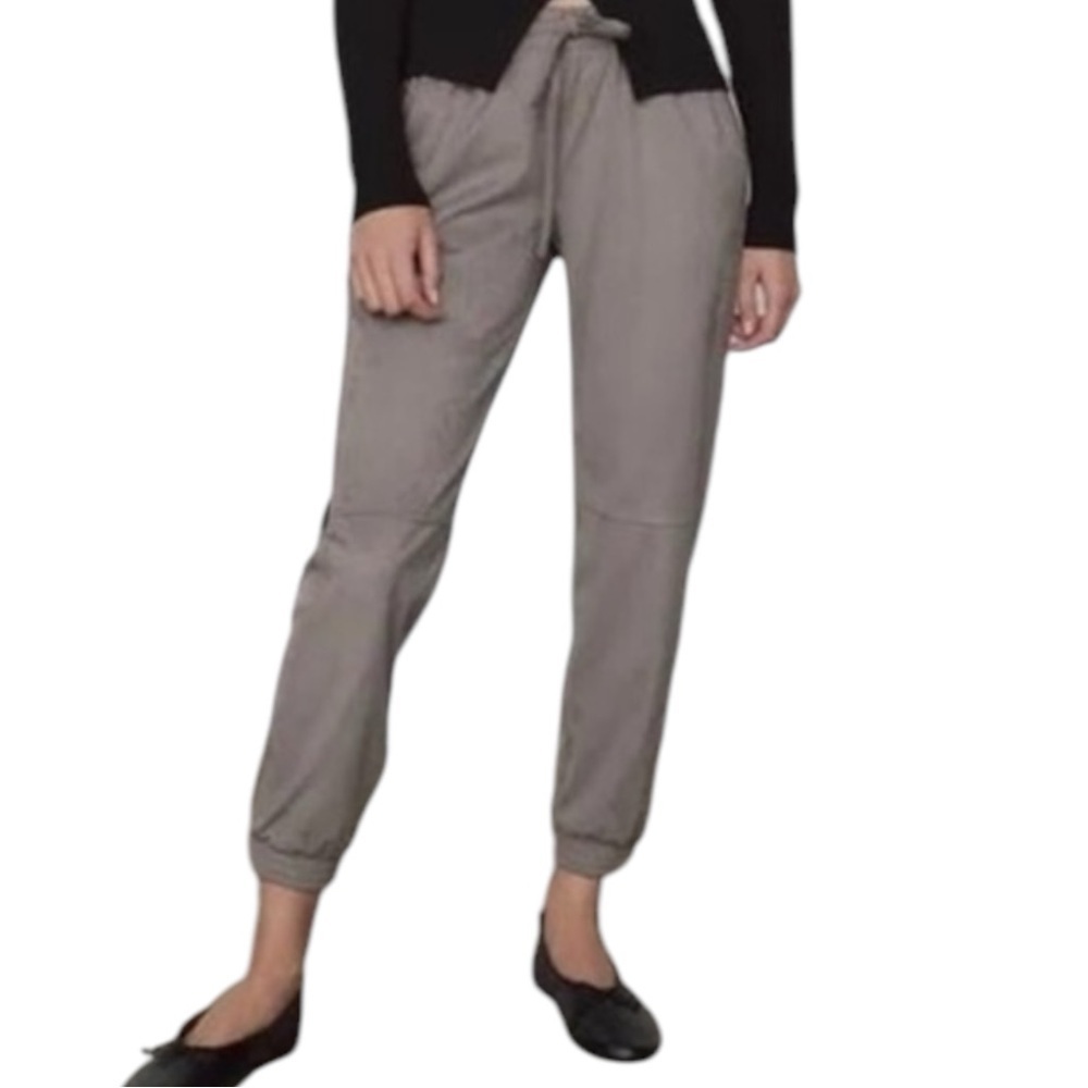 ZARA Women’s Beige Faux Joggers SZ XL